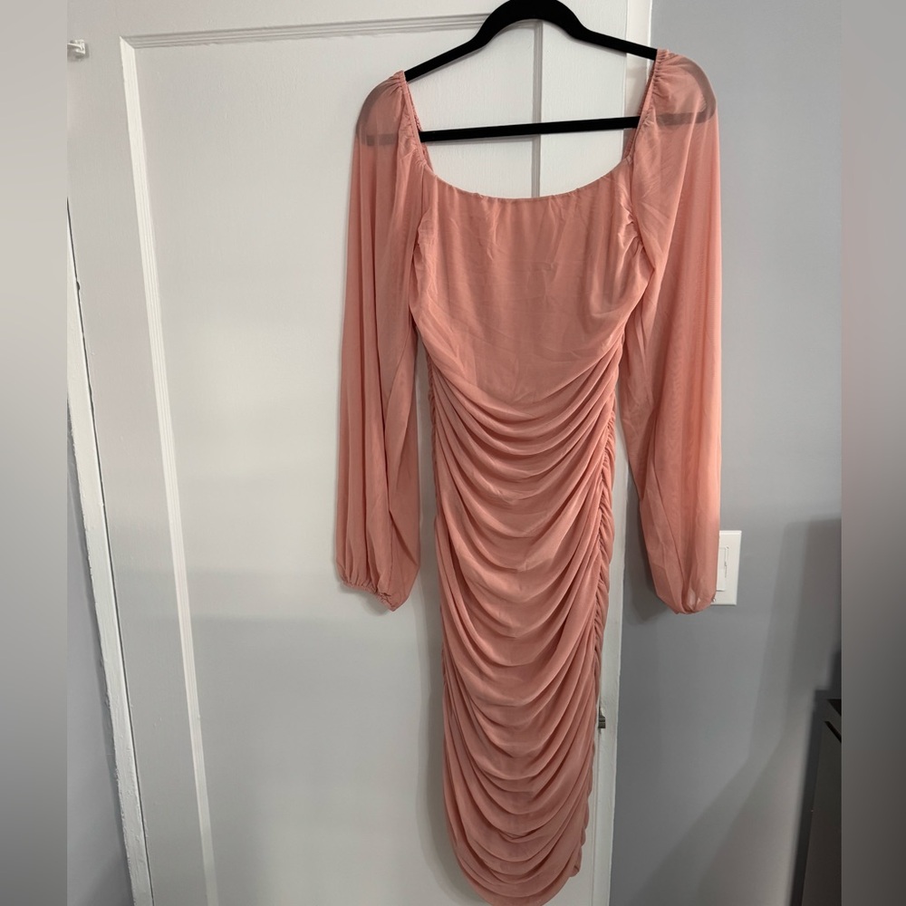 xl maternity pink dress